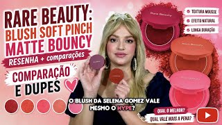 RARE BEAUTY: SOFT PINCH MATTE BOUNCY BLUSH - REVIEW + COMPARISON AND DUPES. #rarebeauty #blush screenshot 4
