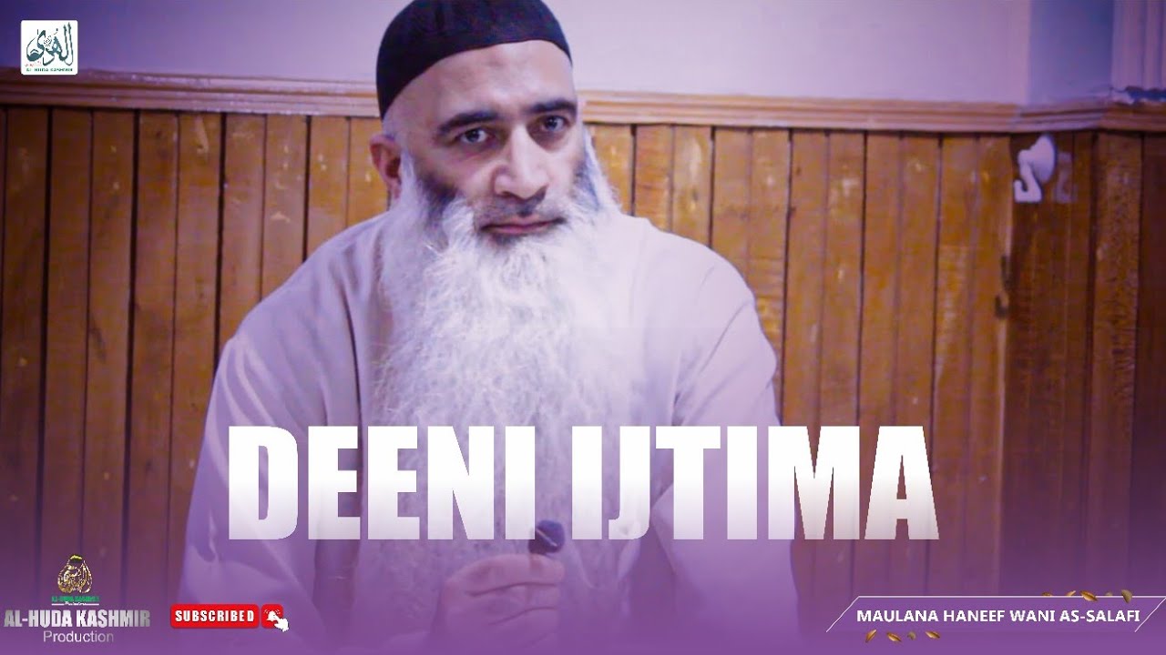 ◆ Deeni Ijtima ◆ 26 June 2022 ◆ Maulana Haneef Wani As-Salafi ◆ Jamait Ahle Hadith Wazir Lane