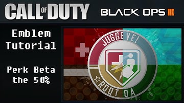 the 50% - Perk Beta: CoD: BO3 Perk-a-Cola Emblem Guide/Tutorial