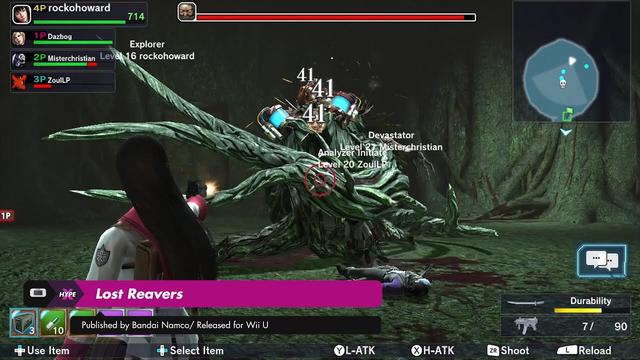 Lost Reavers (Wii U) - Beta Gameplay