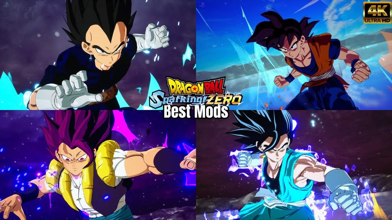 Dragon Ball Sparking! Zero Best Mods Character/Costume/Skins + Ultimate #29 - [ 4K Quality ]