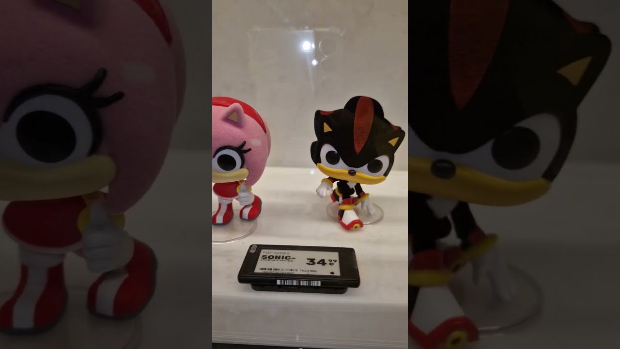 Shadow & Amy Rose funko pop 2-pack flocked 