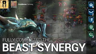 Full Beast Mode, Complete Beast Synergy with Vanguards! | Gameplay | Arena of Evolution: Red Tides