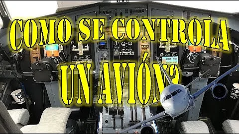 ¿Qué controla un avión?