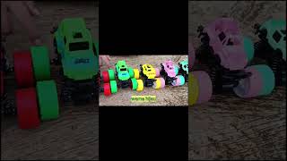 Mainan Mobil Monster Warna Warni #mainan #mainananak #mobilmobilan #mobilmonster #monstercar