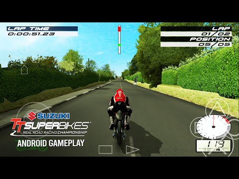Suzuki TT Superbikes: Real Road Racing Championship PS2 Android Gameplay HD (AetherSX2 Emulator)