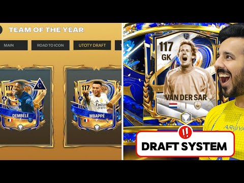 OMG ! 117 Mbappe &amp; Dembele in Draft System - Official Ultimate TOTY/ICONS 🔥