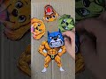 dark pals chompy chasey cardboard face spinning game