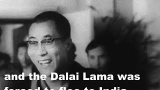 The Tibetan uprising 1959