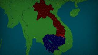 Vietnam and laos vs thailand and cambodia