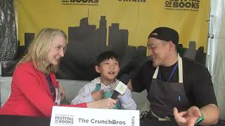 Cooking with the CrunchBros  Jeff & Jordan Kim  LA Times Festival of Books 2024