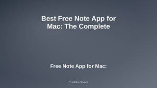 Best Free Note App for Mac: The Complete 2026 Guide