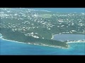 Gulfstream IV-SP Avoiding Birds on Approach to Anguilla Island