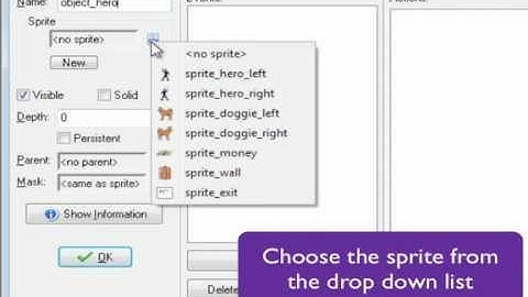 Hamish MacKay - Maze Chase Game in GameMaker - Video 2 Objects