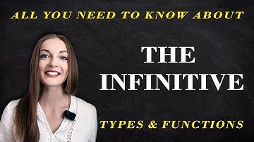 The Infinitive // English Grammar Lessons