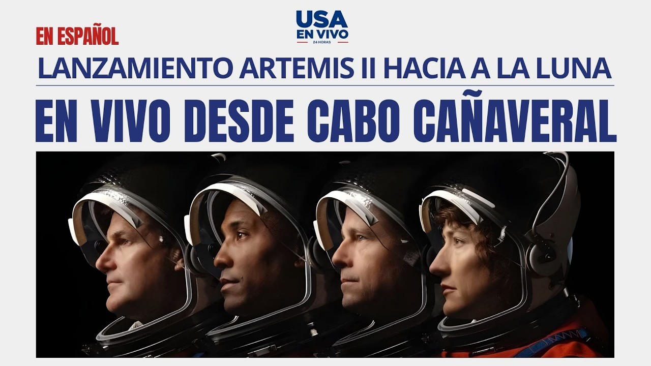 EN ESPAÑOL Rumbo a la Luna: Artemis II misión tripulada de la NASA tras 50 años | USA EN VIVO 🔴