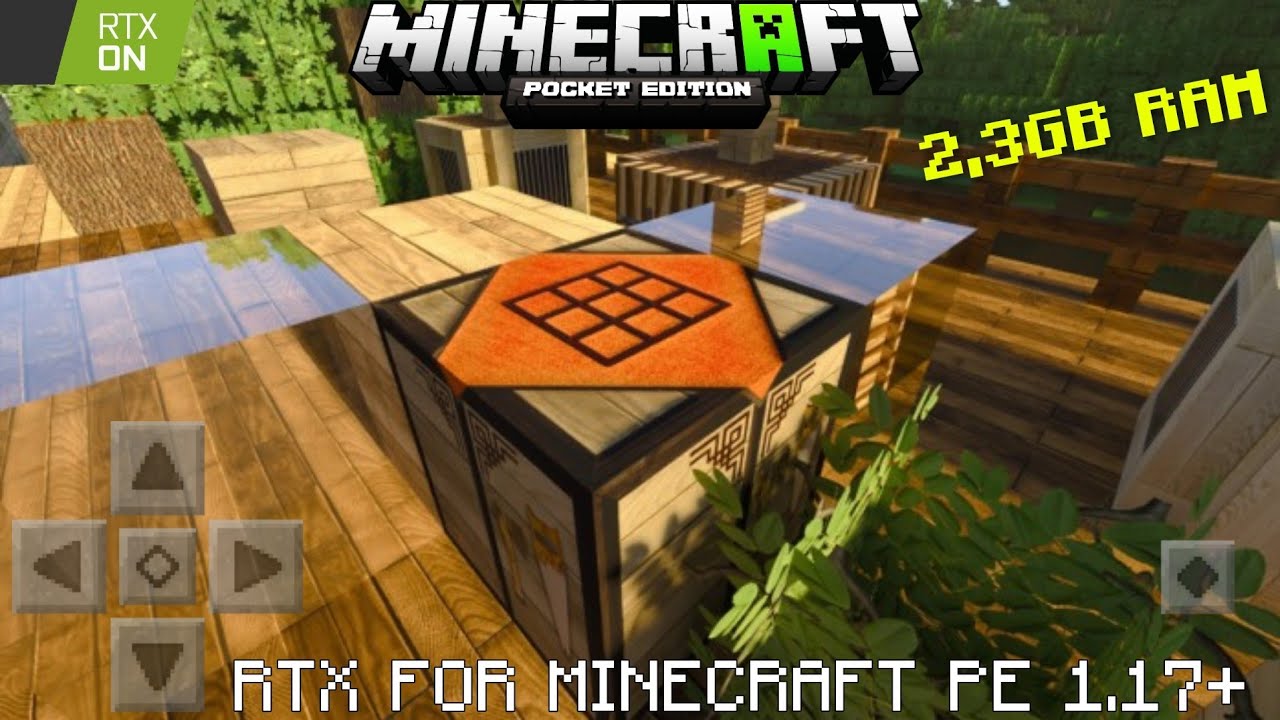 RTX Texture Pack For Minecraft Pe 1.17 | No lag RTX FOR MINECRAFT PE 1. ...