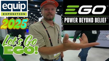 EGo Commercial booth at 2025 Equip Expo #ego #egopowerplus #equipment #electric #electrictools