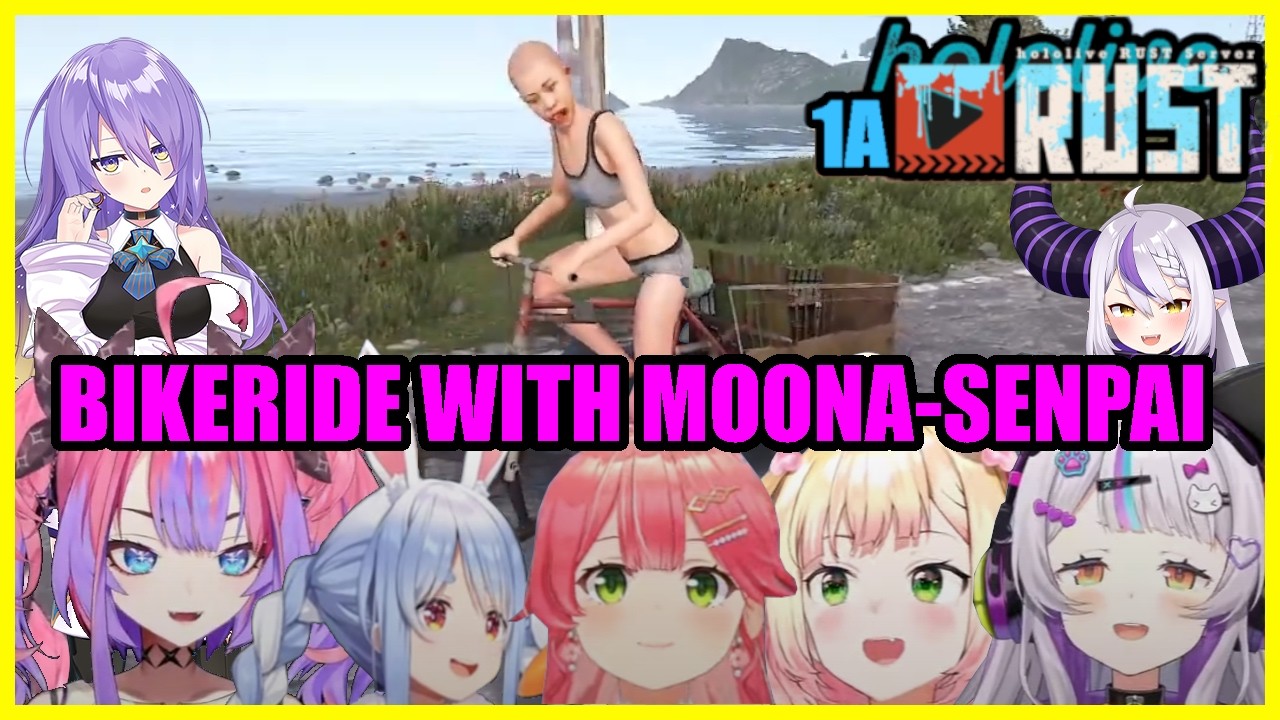 [holoRustS3] Miko's erect nipples, Top bunny Pekora's greed and purple Kusogaki high on Ma (1a)