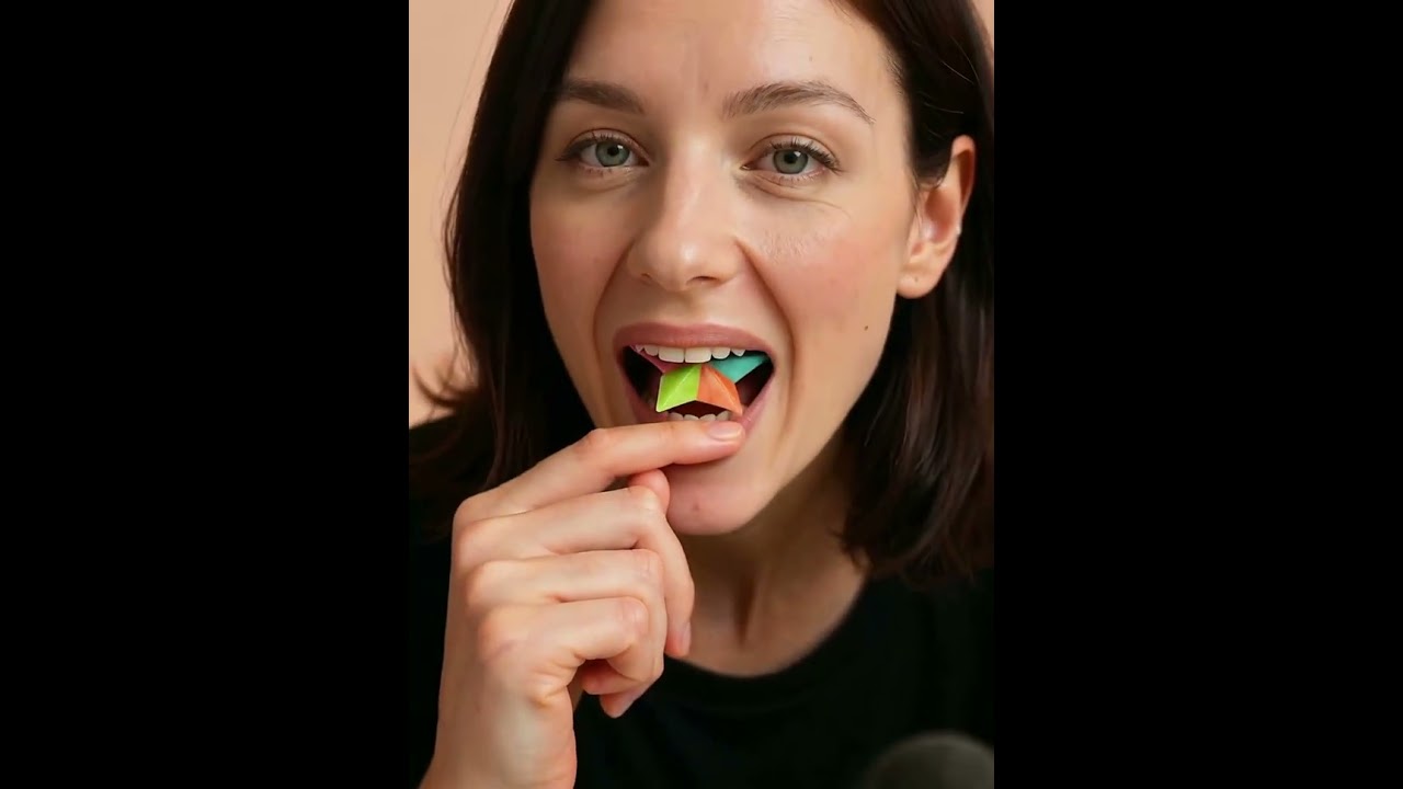 Crunching Edible Crystal Bubble Candy 