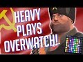 Heavy Plays OVERWATCH! Soundboard Pranks in Competitive!