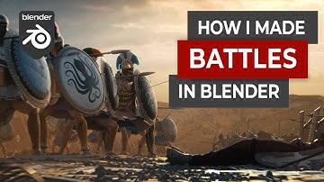 How I Made Ancient Battles... in Blender! (Breakdown)
