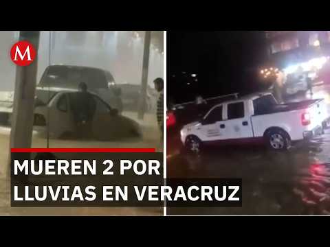 Heavy rains in Veracruz leave fatalities and damage in their wake