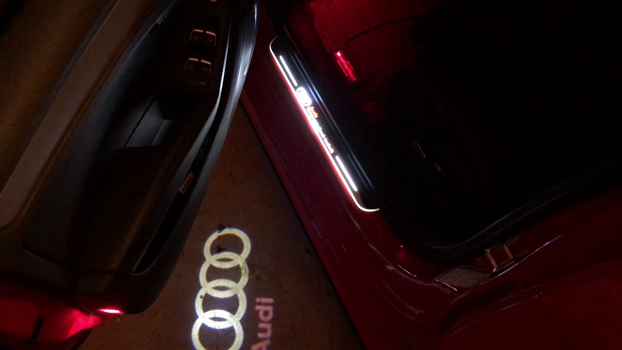 Set De Pares-soleils De Porte Illuminés Pour Audi A4/A5/S4/S5/RS5 B9 (2017-2019) - OEM Occasion