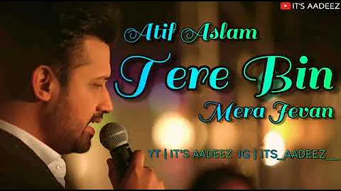 Tere Bin Mera Jevan Aatif Aslam Full New Song