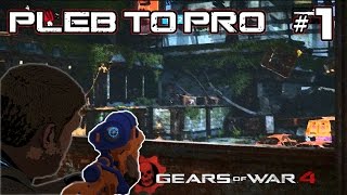 Gears of War 4 | Pleb to Pro - Episode 1 (Multiplayer Gameplay Dodgeball on Gridlock)