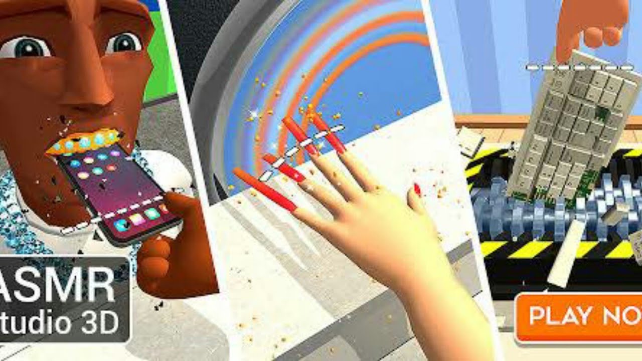 ASMR STUDIO 3D - GAMEPLAY walkthrough part 1 level 1-6 (Android, ios ...