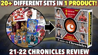 ONE OF THE BEST SETS FOR VALUE! 🔥 | 2021-22 Panini Chronicles Basketball Hobby Box Break/Review