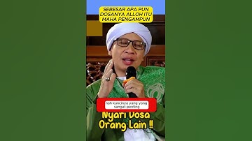 ingatlah..! SEBESAR APA PUN DOSANYA, ALLOH MAHA PENGAMPUN #feedshorts