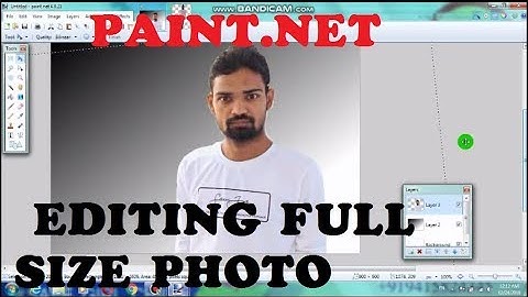 Full Size Photo Editing In Paint.net- A Free Photo Editing Software
