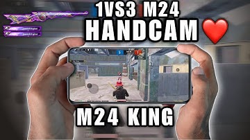 KING IS BACK | m24 king random players || 1VS3 surajgaming9486 ?