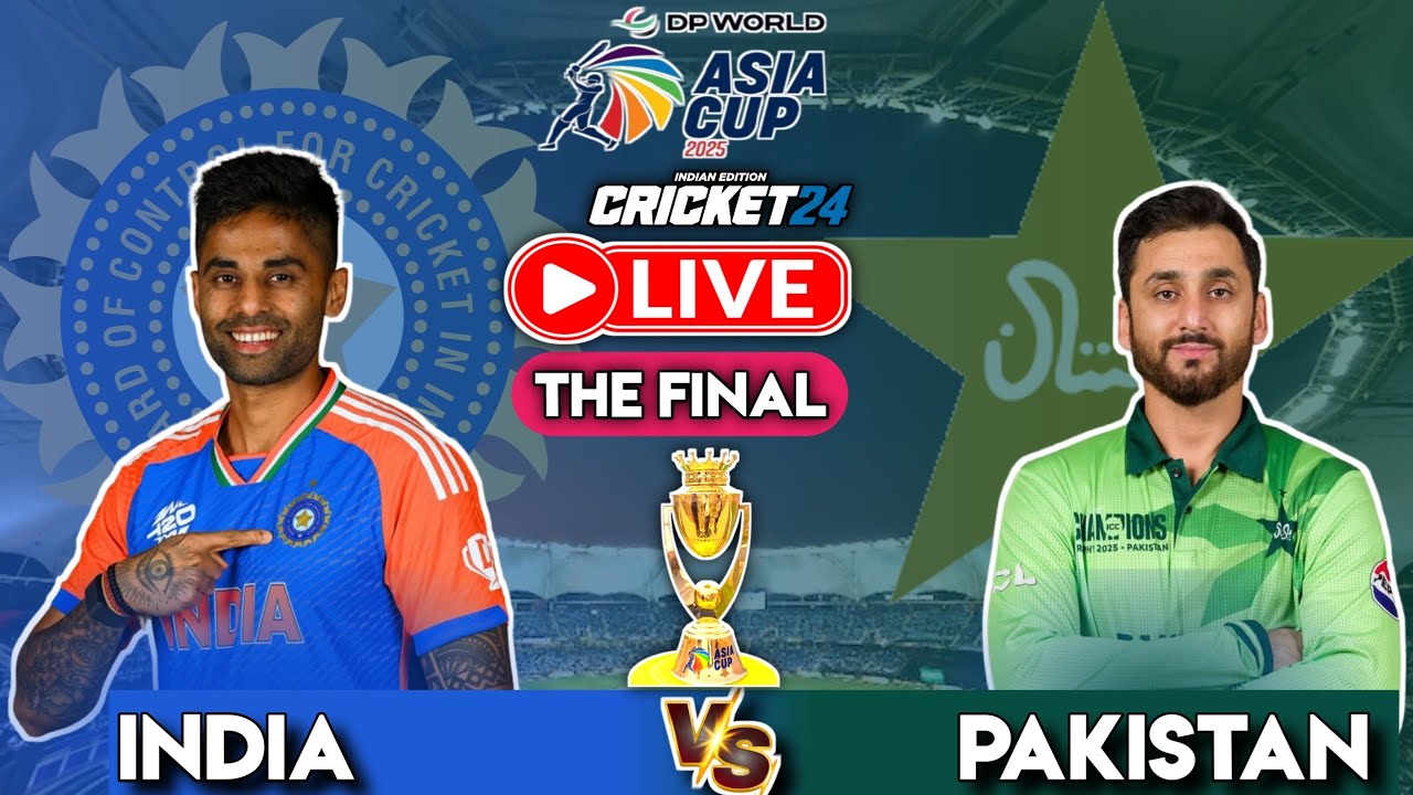 INDIA VS PAKISTAN THE FINAL T20 MATCH || ASIA CUP 2025 || PAK VS IND ...
