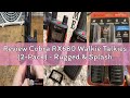 Review Cobra RX680 Walkie Talkies (2-Pack) - Rugged & Splashproof Two Way Radios Long Range, IP54 Wa