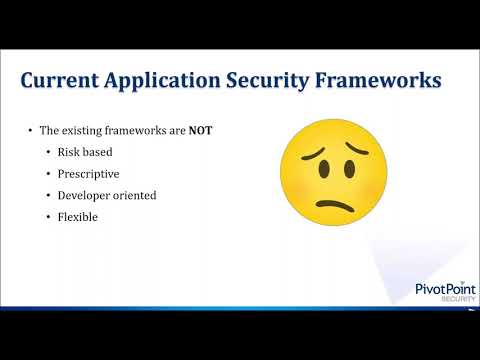 OWASP ASVS Webinar - video from CBIZ Pivot Point Security