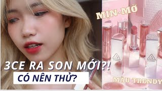 3CE RA SON MỚI? CÓ NÊN THỬ HAY KHÔNG | Review&Swatch 3CE Blur Matte Lipstick | Minh Ngọc screenshot 5