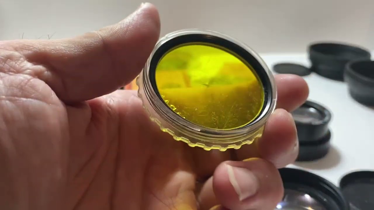 eBay Demo Video - Lot of Professional Camera Lens & Filters and Cases - 