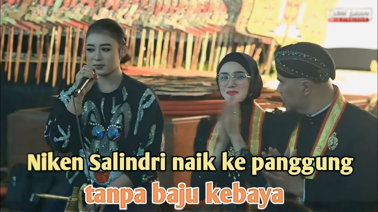 Bikin heboh.!! Niken Salindri naik ke panggung Tanpa baju kebaya 