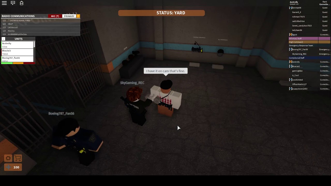 Abusive Ert Stateview Prison Youtube - stateview prison roblox