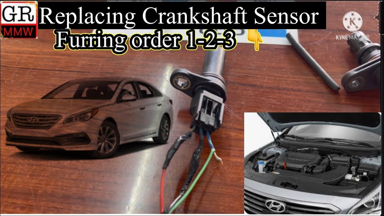 Replacing Crankshaft Positioning sensor 2017 Hyundai Sonata / 1