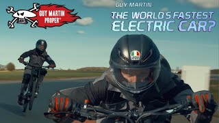 Guy wipes out on an electric bike | Guy Martin Proper