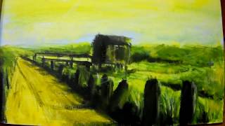 Acrylic Painting Sunrise