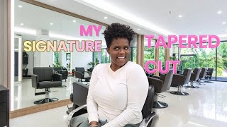 Tapered Salon Haircut on Natural 4C Hair Finding My Signature Hairstyle Sisi Nike 2026