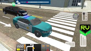 Protecting the President! Police Car Patrol Simulator – Presidential Convoy Gameplay screenshot 5