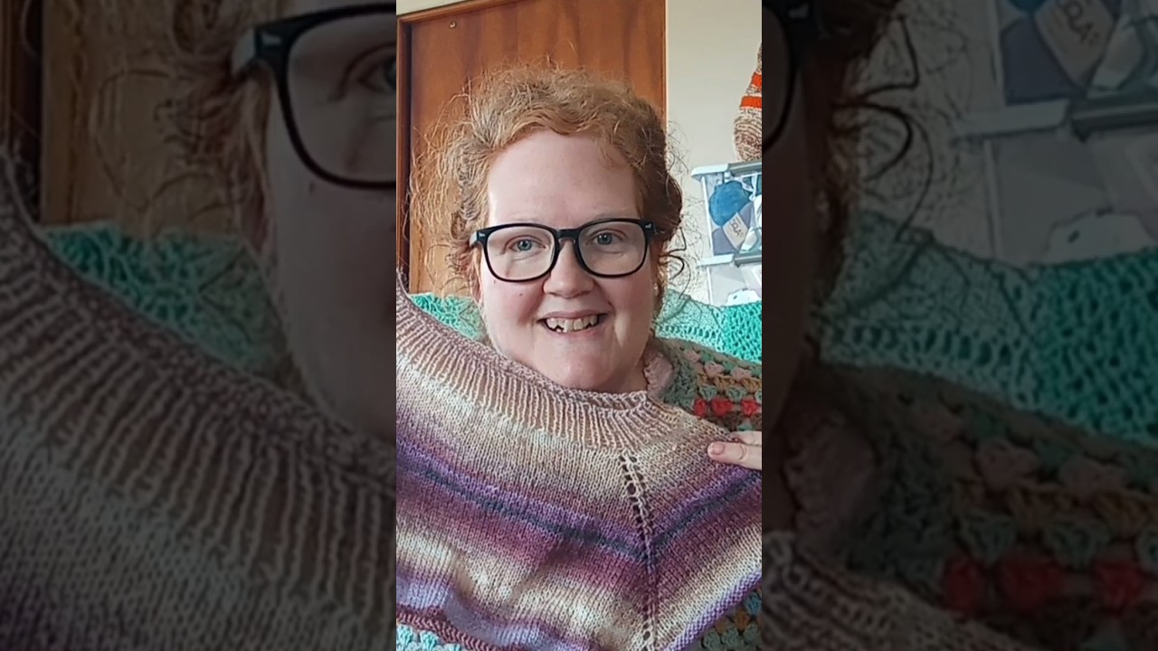 Top Down Spring T-shirt #knittedclothing - YouTube