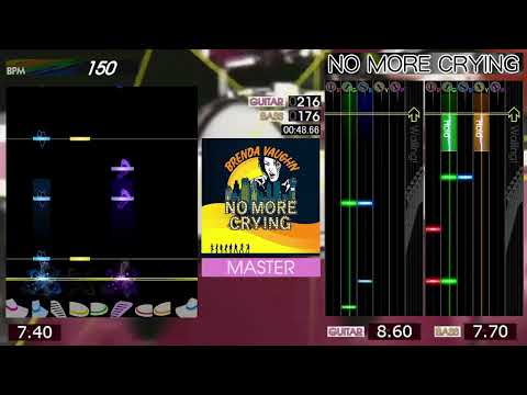 GITADORA / NO MORE CRYING - MASTER (GuitarFreaks V & DrumMania V)