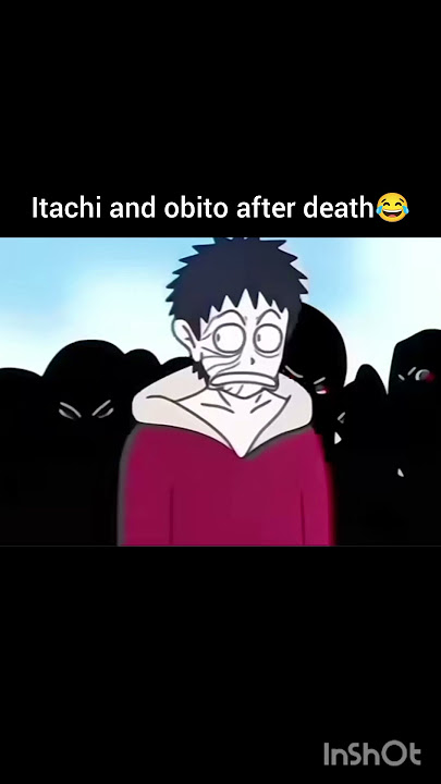 Itachi and obito after death🤣 ( not my video) #shorts